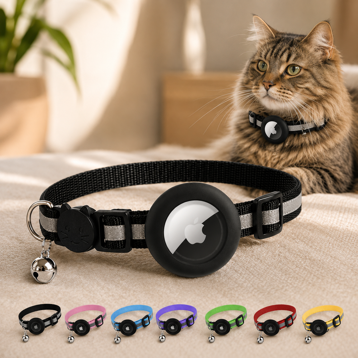 Cat Nook's AirTag Collar
