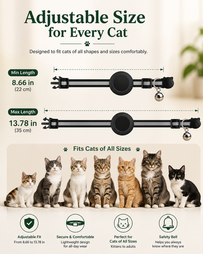 Cat Nook's AirTag Collar