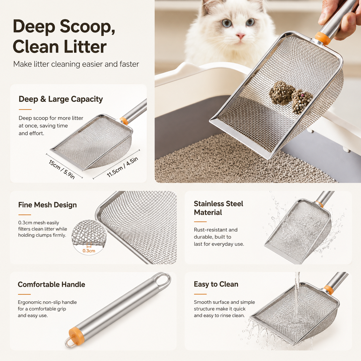 Cat Nook's Litter Scoop